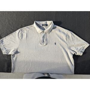 Polo Ralph Lauren Classic Fit polo shirt Andover Heather grey cotton XXL